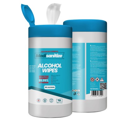 Medisanitize Alcohol 70%  IPA - Tub Wipes